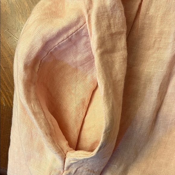 NWT Jillian Harris Linen Dress Pink Large X Priv - Picture 7 of 12